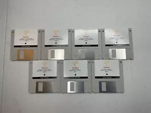 Apple Newton Connection Utilities Beta 1.0 3.5” Disks Only Windows OS 7 Disks - Picture 1 of 2