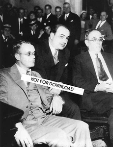 AL CAPONE & ANWÄLTE GERICHT Foto 8x10 Hochglanz Hochwertiger NACHDRUCK Mafia Wandbild - Bild 1 von 1