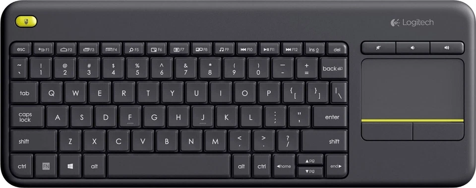 Logitech K400 Plus TV Wireless kabellose QWERTZ Tastatur mit Touchpad NEU OVP - Bild 1 von 1