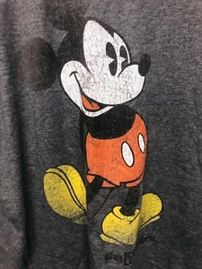 Disney Parks Mickey Mouse T-shirt Childs Small Black Authentic Original - Picture 1 of 4