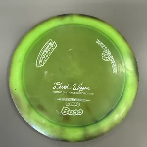 Disc Golf Innova Blizzard Champion Boss Driver 166g Green Wiggins preowned - Picture 1 of 5
