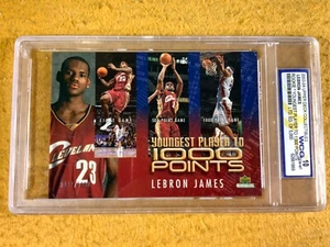 Y8-49 LEBRON JAMES CAVS ROOKIE - 2003-04 UPPER DECK - GRADE 10 - #2067 of 5000 - Picture 1 of 8