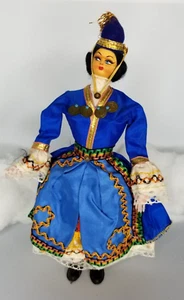 Vintage 60's Costume Ethnic European Greek Doll - Picture 1 of 10