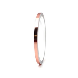 Tiras decorativas de 8,5 m 5 mm cromo oro rosa coche moto tiras decorativas rayas laterales - Imagen 1 de 7