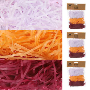 Easter Grass Basket Filler Grass 3 Color - (Purple,Orange,Burgundy) - 5 Pack