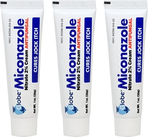 Crema Antifúngica Con Nitrato De Miconazol Tiña Inguinal Pie De Atleta 3 Pack 1# - Picture 1 of 12
