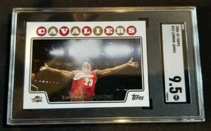 LEBRON JAMES 2008-09 Topps "Chalk Toss" Iconic #23 SGC 9.5 Low Pop - Picture 1 of 1