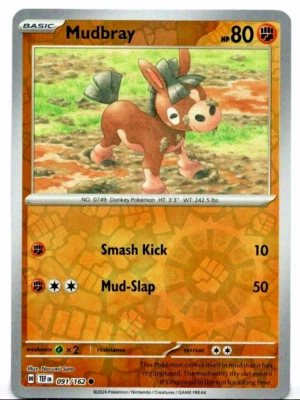 Mudbray 091/162 Sv05: Temporal Forces Reverse Holo - Image 1 of 2
