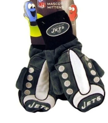 FOCO NFL New York Jets Mascota Avión Mitón Niños Jóvenes Diversión NUEVO Gran Regalo NFL Foto 1 de 2