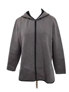 NWT Unisex Old Navy Dark Gray Hooded Jacket Size Large - Picture 1 of 6