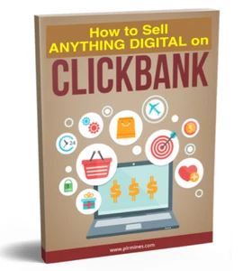 "How to Sell Anything Digital on Clickbank" Self-Help Book-on-Disk CD-ROM (.pdf) - Picture 1 of 3