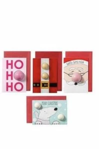 8 tarjetas de Navidad bomba de baño de bombcosmetics gran tamaño precio a limpiar - Imagen 1 de 1