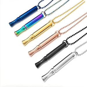 Stop Smoking Vaping Breathing Necklace Breathlace Stress Anxiety Relief Toy - Picture 1 of 6