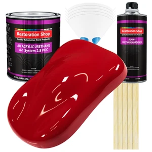 Restoration Shop Viper Red Acrylic Urethane Gallon Kit Auto Paint