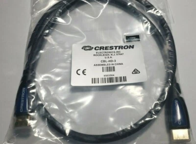 Crestron Certified CBL-HD-3 HDMI Interface Cable,18 Gbps, 20 ft (1.8 m) 6503564 - Image 1 of 3