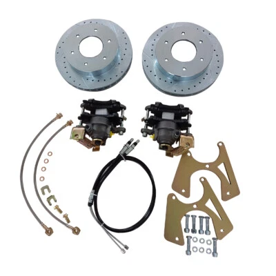 Kit de freno de disco trasero de 6 tacos para camioneta Chevy C10 1963-1970 Foto 1 de 4
