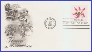 USA4 #1879 U/A ARTCRAFT FDC Lily - Imagen 1 de 1