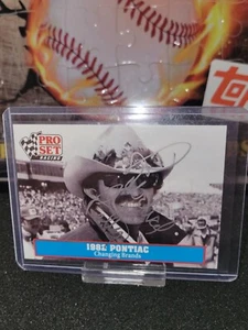 RICHARD PETTY 1991 PRO SET RACING SIGNED AUTOGRAPHED AUTO  - Picture 1 of 2