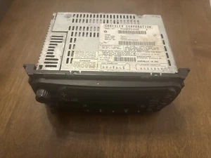 1998-2001 GENUINE DODGE JEEP CHRYSLER RADIO CD PLAYER CASSETTE TAPE P04858540AH - Picture 1 of 8