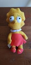 The Simpsons Lisa Simpson 2005 Plush 8inch O