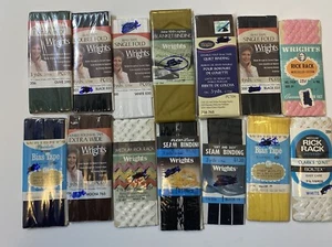 14 Stück, Schrägband, versch. Stil und Marke - Bild 1 von 2