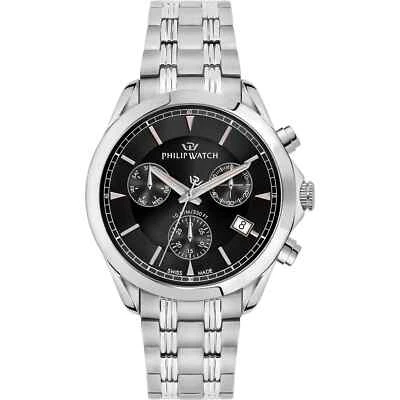 Reloj Philip Blaze para hombre cronógrafo acero 41 mm esfera negra Foto 1 de 4