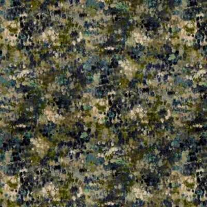 Kravet Couture Abstract Painterly Fabric- Painted Velvet / Turquoise 6.75 yds - Picture 1 of 1