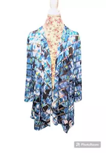 Slinky Brand drape front jacket/cardigan - Picture 1 of 4