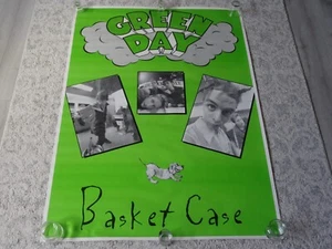 RARE 1994 Vintage GREEN DAY Basket Case HUGE LP PROMO Poster punk rock 55"X39.5" - Picture 1 of 14