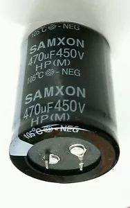 450 V , 470uF SAMXON Original Electrolytic Capacitor -Shipped from USA - New - Picture 1 of 4