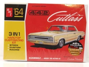 Oldsmobile Cutlass 442 1964 kit de plástico modelo de coche 1:25 AMT - Imagen 1 de 4