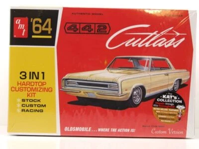 Oldsmobile Coltellaccio 442 1964 Kit Modellismo Plastica Modellino Auto 1:25 AMT - Immagine 1 di 4