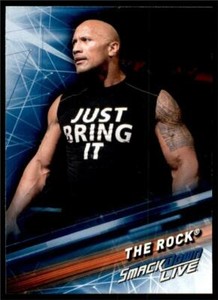 2019 Topps WWE Smackdown Live Base #58 The Rock