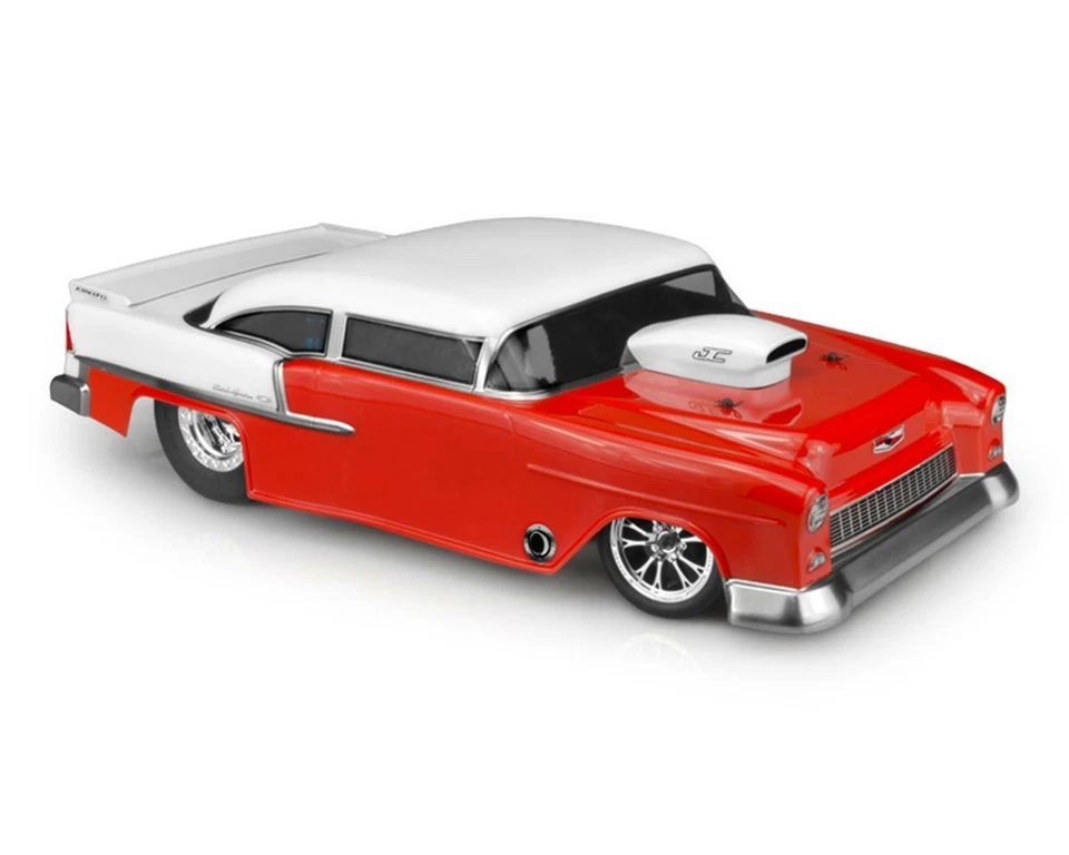 JConcepts 1955 Chevy Bel Air Street Eliminator Drag Racing Body (Clear) - Image 1 of 1