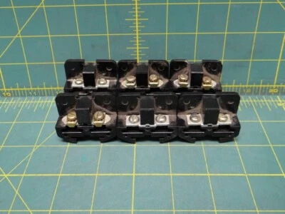 (6) Schneider Electric Square D 1828-c19 Terminal Block 600 VAC 8 Wire  - Image 1 of 4
