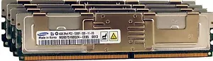 16 GB (4x4GB) FBD Memory Kit For Dell PowerEdge 2900,2950, 1900, 1950, 1955,R900 - Picture 1 of 1