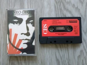 Ryuichi Sakamoto - Neo Geo Cassette Album Audio Tape 1987 - Picture 1 of 4