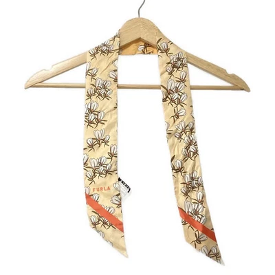 Auténtica bufanda múltiple FURLA - beige blanca Foto 1 de 4