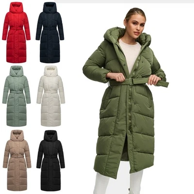 Navahoo Damen Winter Jacke Steppmantel Steppjacke Parka  warm lang Eisblick NEU - Bild 1 von 4