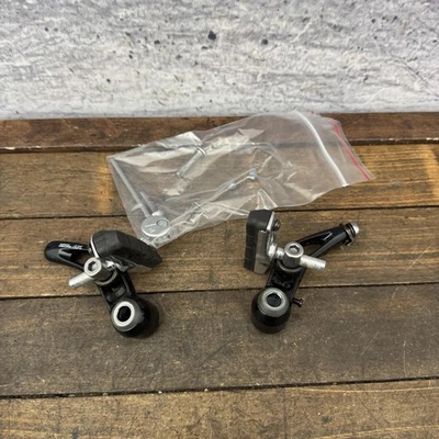 Vintage Shimano Deore LX BR-M565 Cantilever Brake NOS Pads Rear Japan Black - Image 1 of 4