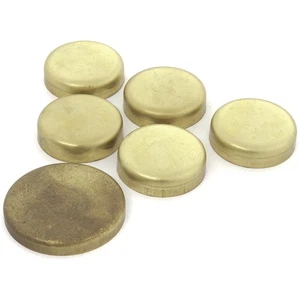 Engine Welch Plug Set: suit Slant 6 (late - 5 engine plugs) FIT Chrysler Valiant - Picture 1 of 1