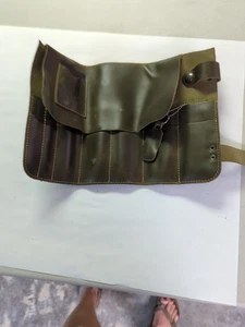 Hide & Drink  Snap Leather Tool Roll Up Bag with 14 Slots - Picture 1 of 8
