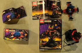 LEGO 6889 6835 Recon Robot Saucer Scout Spyrius Box and Instructions