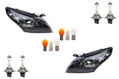 Scheinwerfer Set passend für Renault Megane III 11/08-03/12 + Leuchtmit. li. re. - Bild 1 von 4