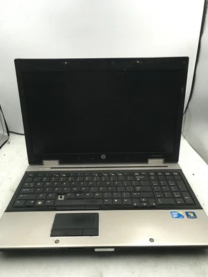 HP ELITEBOOK 8540P - FOR PARTS/REPAIR - INTEL CORE I5 - NO RAM - READ DESC - BB - Image 1 of 4