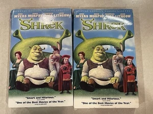 Shrek VHS Movie Special Edition Lot - Picture 1 of 5