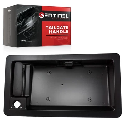 Manija de puerta exterior trasera y soporte de matrícula para camioneta Ford Econoline 92-08 Foto 1 de 4