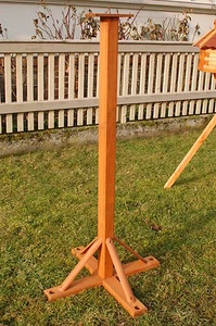 *Vogelhausständer, sehr massiver Ständer für Ihr Vogelhaus, 1,20 m hoch  - Bild 1 von 1