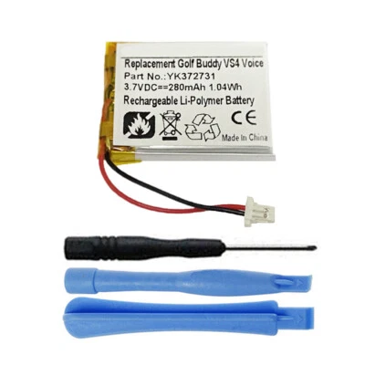 YK372731 Battery for Golf Buddy Voice, Voice+, VS4, Voice 2 GPS Range Finder