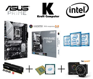PC Bundle AufrüstKit Intel 14600KF (14x3,5GHz)+ ASUS Prime Z790-P + 16GB 5200MHz - Bild 1 von 12
